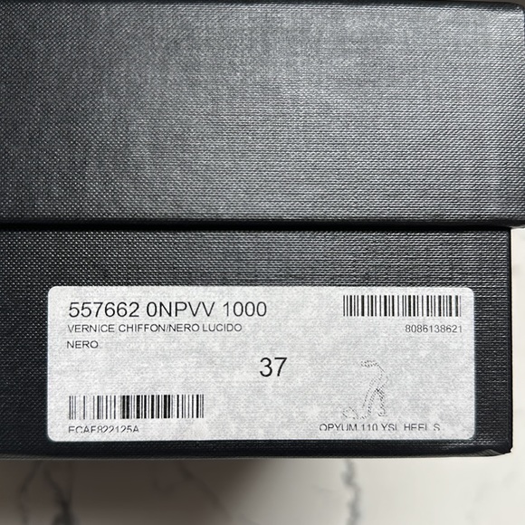 OPYUM SANDALS IN PATENT LEATHER WITH BLACK HEEL - Picture 11 of 11